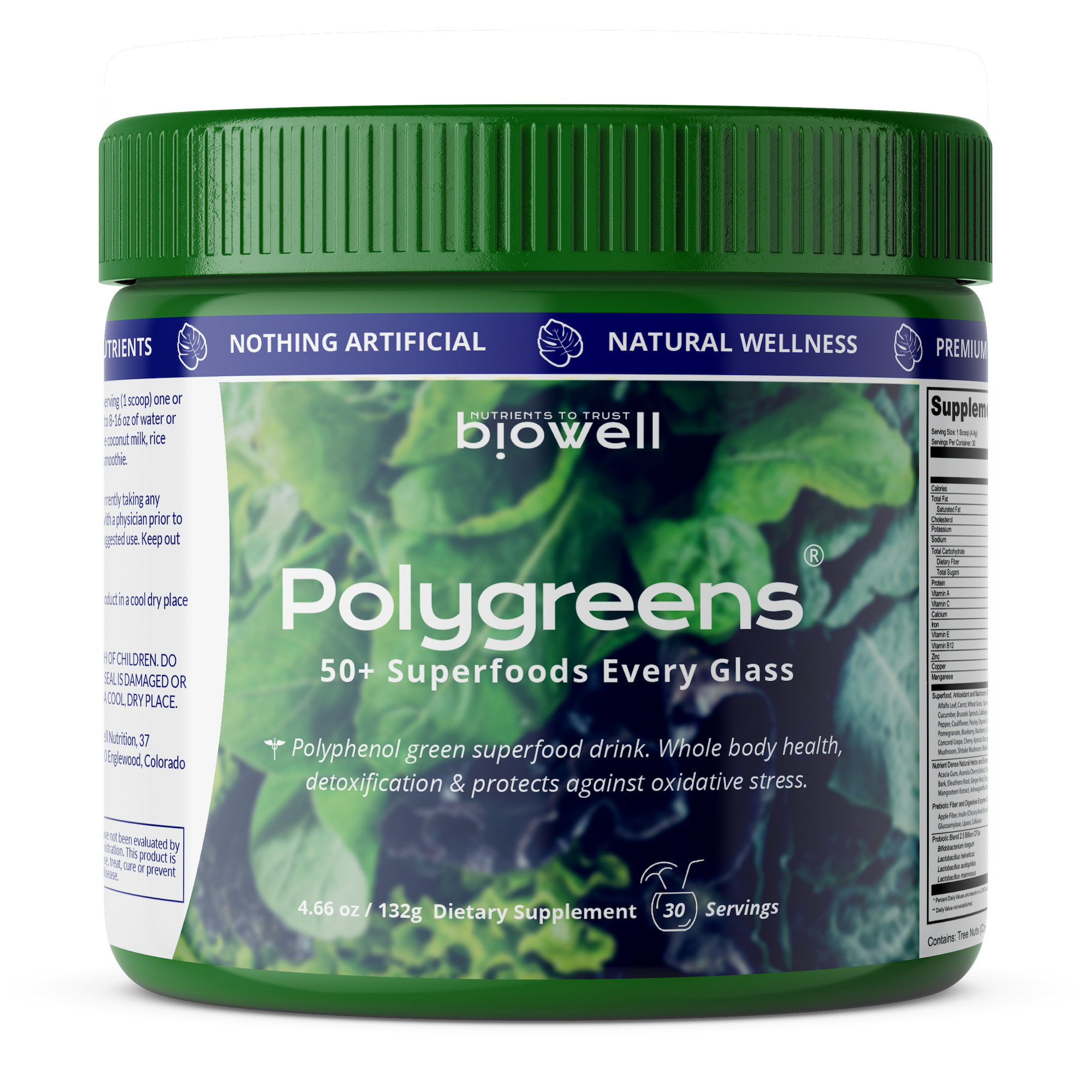 PolyGreens® Green Superfood Powder