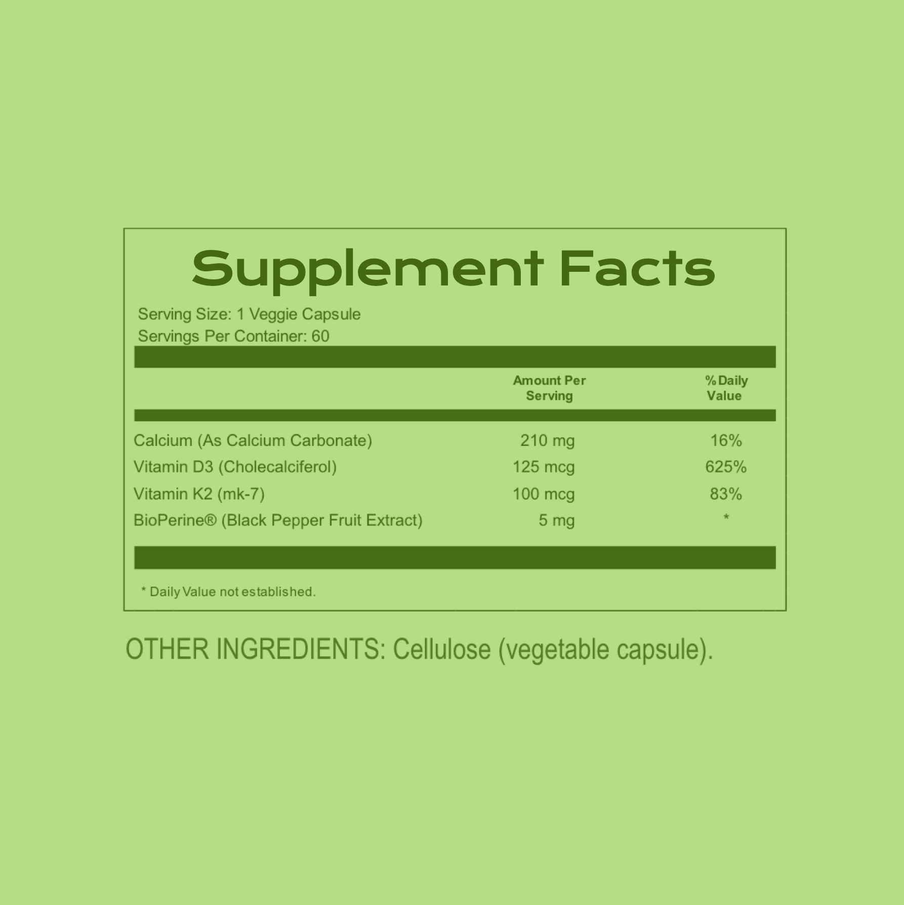 ComboK2D3® Maximum Potency Vitamin K2 + D3