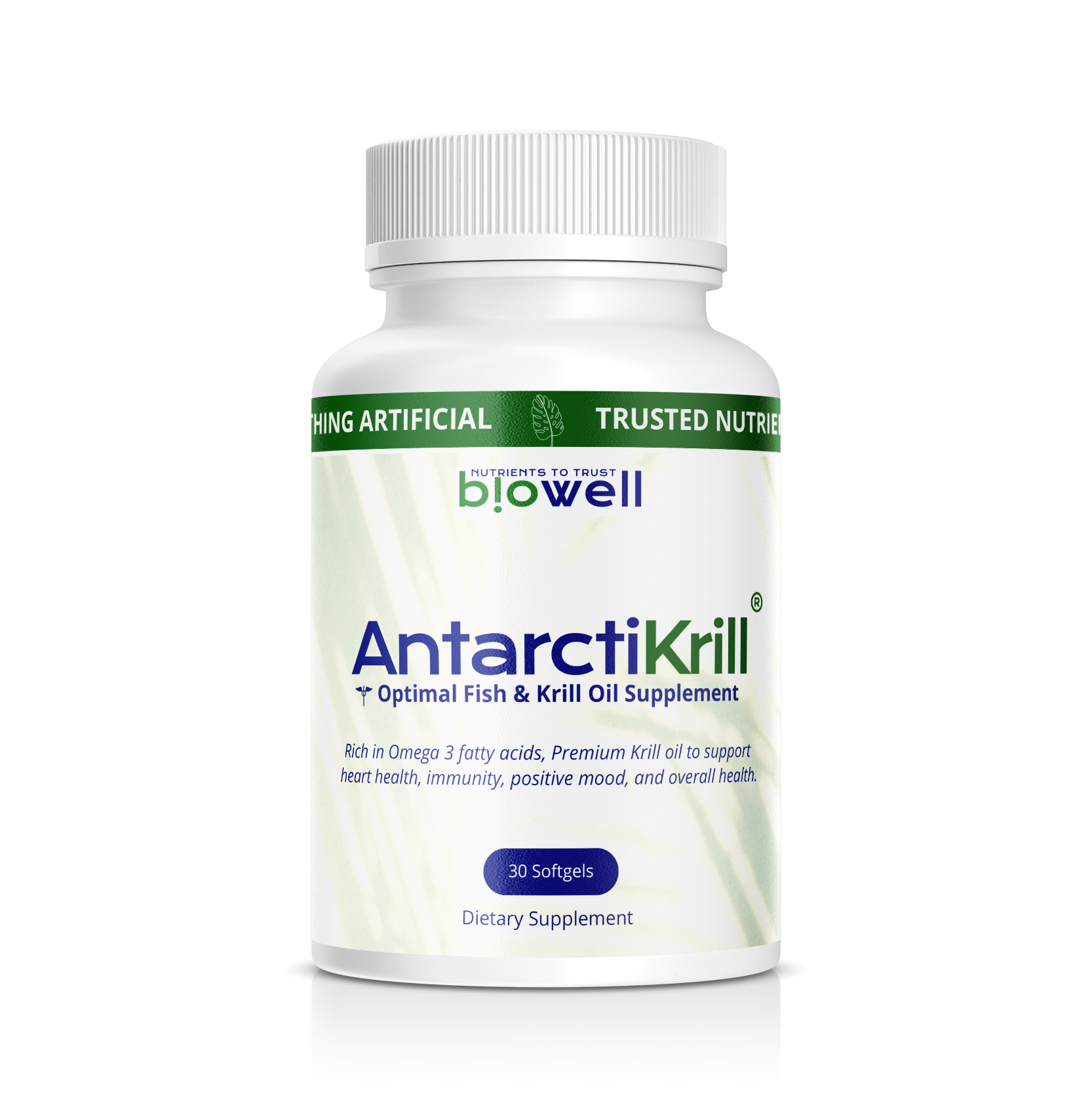 AntarctiKrill® Pure, Rich Omega-3 Krill Oil