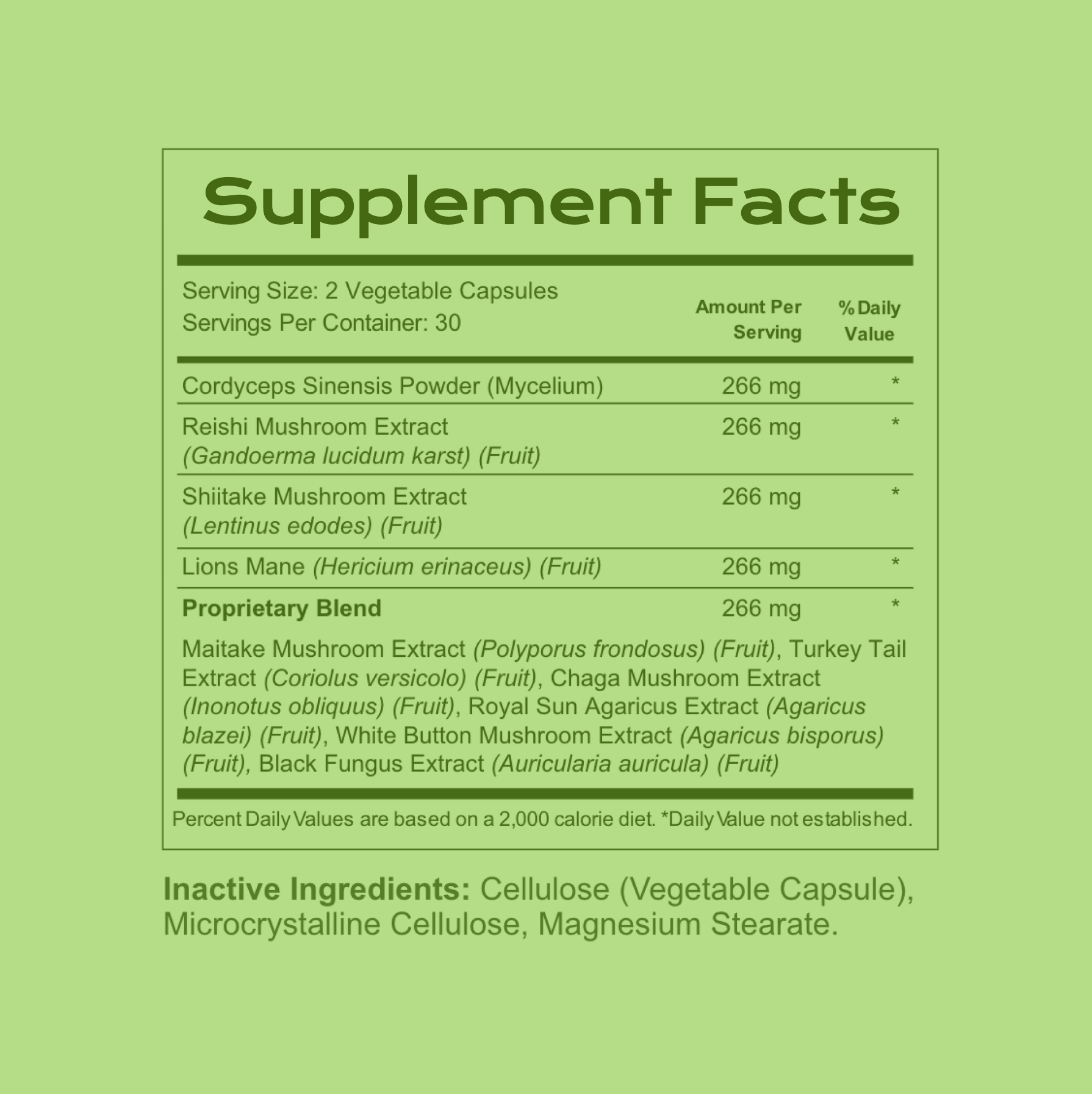 Myco10® Adaptogenic Mushroom Complex